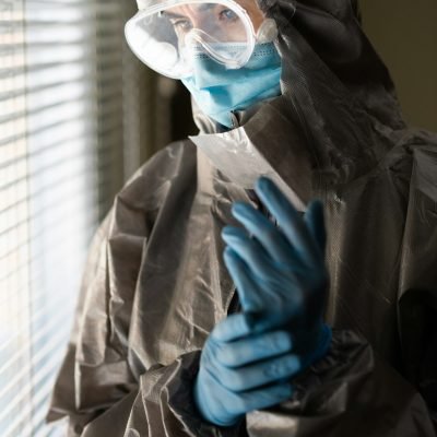 Female Doctor in PPE Personal Protective Equipment